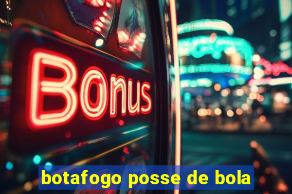 botafogo posse de bola